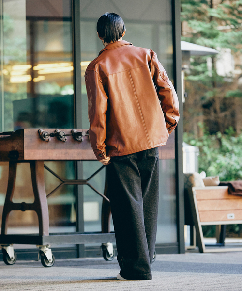 JOURNAL STANDARD（ジャーナルスタンダード）の「13オンス キャノンデニム ペインターパンツ（デニムパンツ・メンズ・ブラック/コバルトブルー/ネイビー・LARGE/MEDIUM）」の6枚目の写真