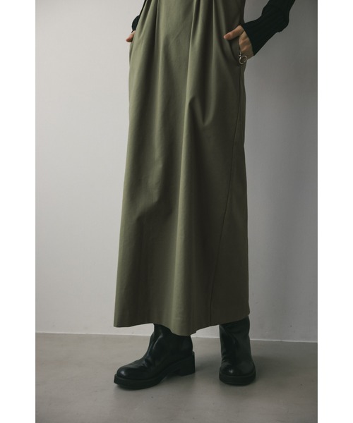 【セール】ウエストタックジャンパースカート（ワンピース）｜STYLEMIXER（スタイルミキサー）