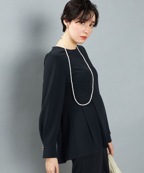 新品 NOLLEY'S ウォッシャブルカットジョーゼットVネックドルマン 専用☆新品 NOLLEY'S ウォッシャブルカットジョーゼットVネック