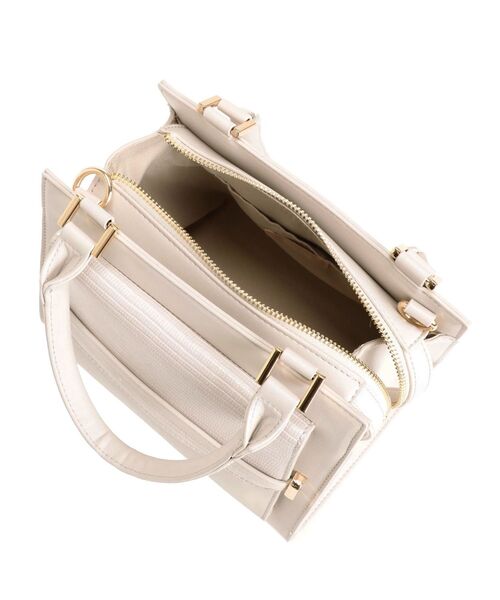 RESEXXY（リゼクシー）の「スクエアハンドバッグ（ハンドバッグ・レディース・ベージュ/ブラック/アイボリー・FREE）」の8枚目の写真