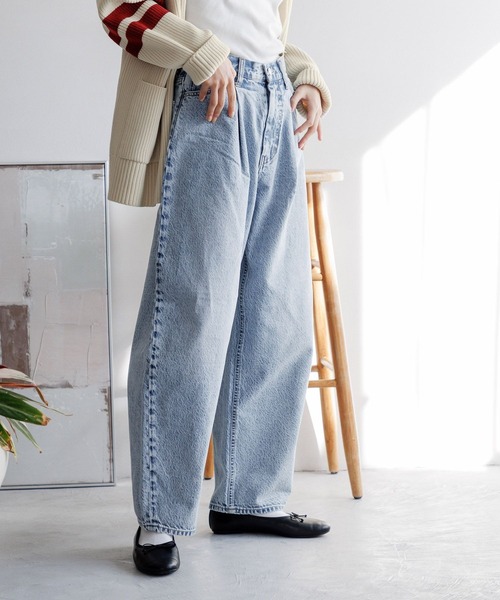 LOWRYSFARM ＣＯＮＥ カーブパンツ セール】CONE／カーブパンツ 991523（デニムパンツ