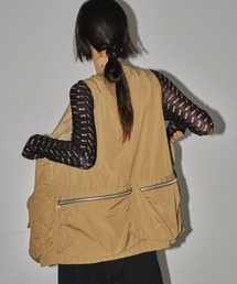 todayful Nylon Pocket Vest black トゥデイフル Nylon Pocket Vest（その他アウター）｜TODAYFUL（トゥデイフル
