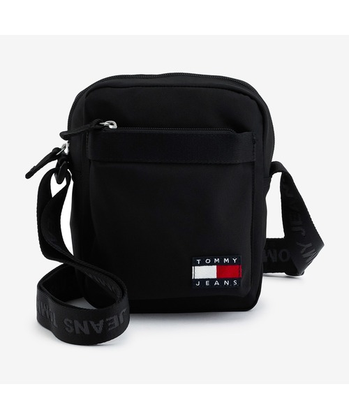 tommy jeans（トミー ジーンズ）の「デイリーリポーターバッグ（ショルダーバッグ・メンズ・ベージュ/ブラック/グレー・FREE）」の4枚目の写真