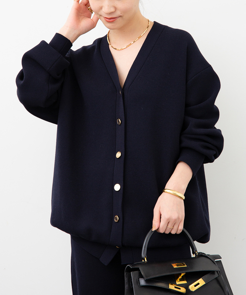 新品★Deuxieme classeリブロングカーディガン DEUXIEME CLASSE - Deuxieme Classe ドゥーズィエムクラス RIB