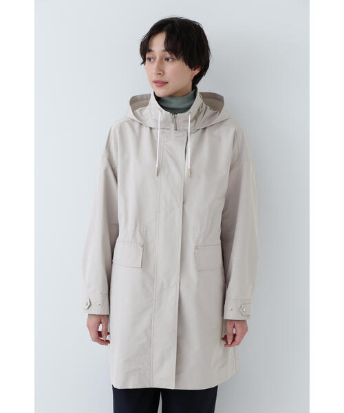 ☆タグ付き新品☆ヒューマンウーマン パウダーツイルブルゾン コート human woman（ヒューマンウーマン）の「◇タフタミドルコート