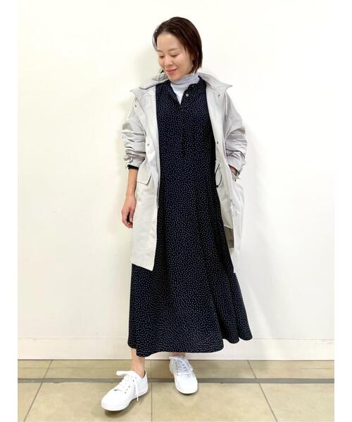 ☆タグ付き新品☆ヒューマンウーマン パウダーツイルブルゾン コート 菊池亜希子×LEE×hw 中綿コート | human woman（ヒューマン