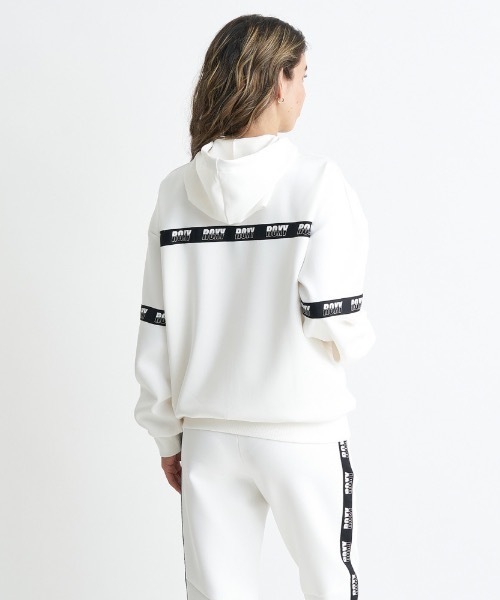 ROXY(ロキシー)の「MY WAY ZIP HOODIE/ロキシー速乾UVカット付きドルマンスリーブジップフーディ(スウェット・レディース・ホワイト/ブラック/グレー・LARGE/MEDIUM/SMALL)」の13枚目の写真
