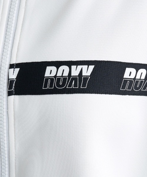 ROXY(ロキシー)の「MY WAY ZIP HOODIE/ロキシー速乾UVカット付きドルマンスリーブジップフーディ(スウェット・レディース・ホワイト/ブラック/グレー・LARGE/MEDIUM/SMALL)」の10枚目の写真