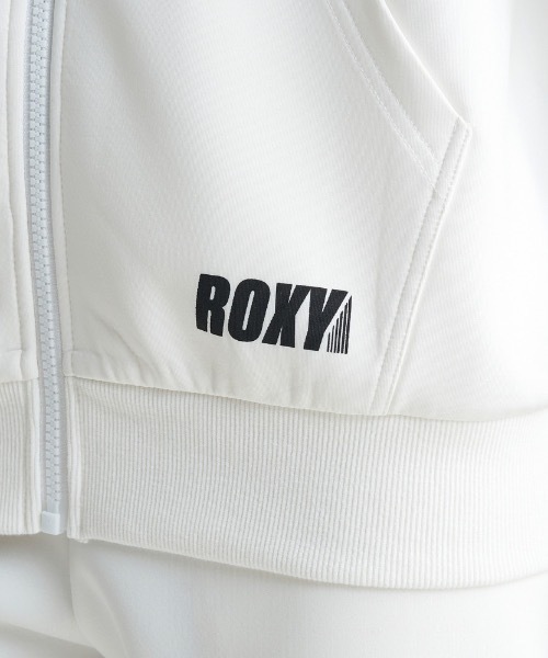 ROXY(ロキシー)の「MY WAY ZIP HOODIE/ロキシー速乾UVカット付きドルマンスリーブジップフーディ(スウェット・レディース・ホワイト/ブラック/グレー・LARGE/MEDIUM/SMALL)」の11枚目の写真