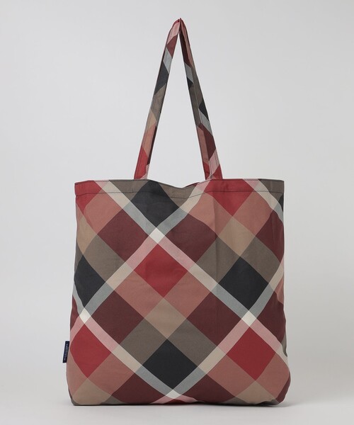 BLUE LABEL CRESTBRIDGE チェック柄ハンドバッグ BLUE LABEL CRESTBRIDGE（ブルーレーベルクレストブリッジ）の