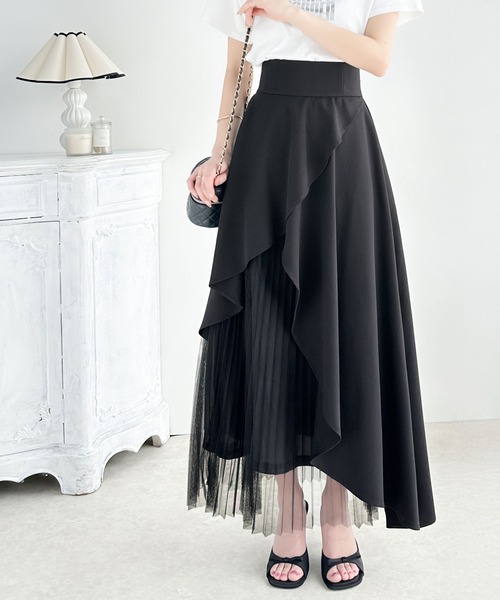 ビアズリー ミュージアムプリントスカート 超美品] ビアズリー