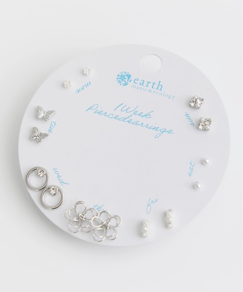 earth music&ecology（アースミュージックアンドエコロジー）の「選べる1weekセットピアス（ピアス（両耳用）・レディース・ゴールド/シルバー・FREE）」の2枚目の写真