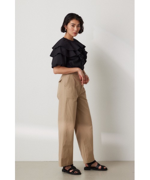 crie conforto（クリーコンフォルト）の「フラットグルカサンダル（サンダル・レディース・ホワイト/ブラック・SMALL/MEDIUM/LARGE/LL）」の17枚目の写真