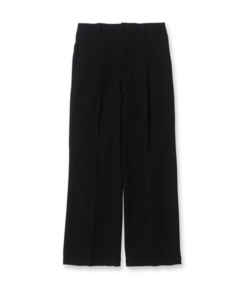 tk.TAKEO KIKUCHI（ティーケータケオキクチ）の「◆ワイドフレアパンツ（その他パンツ・メンズ・オフホワイト/ブラック・02/03）」の3枚目の写真