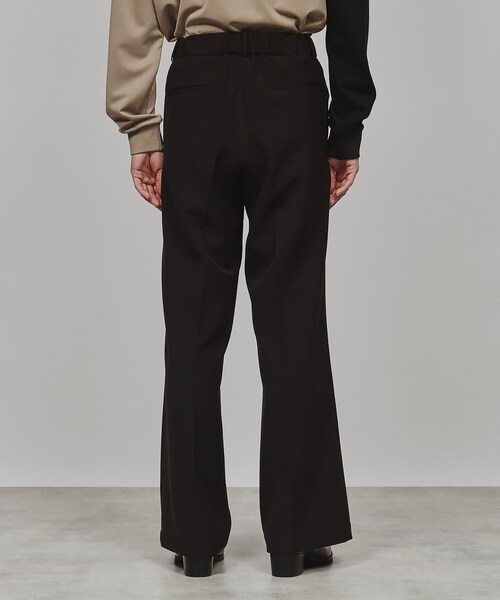 tk.TAKEO KIKUCHI（ティーケータケオキクチ）の「◆ワイドフレアパンツ（その他パンツ・メンズ・オフホワイト/ブラック・02/03）」の6枚目の写真