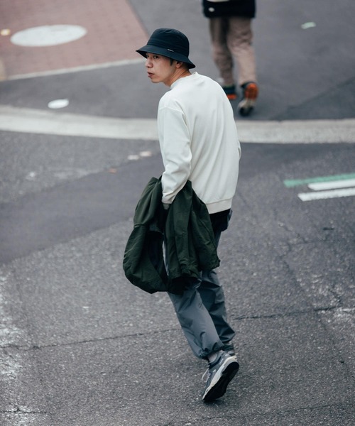 EKAL（エカル）の「『吸水速乾/UVカット』AIRFLEXワッフルロングスリーブTシャツ（Tシャツ/カットソー・メンズ・ブラック/ホワイト・LARGE/MEDIUM）」の13枚目の写真