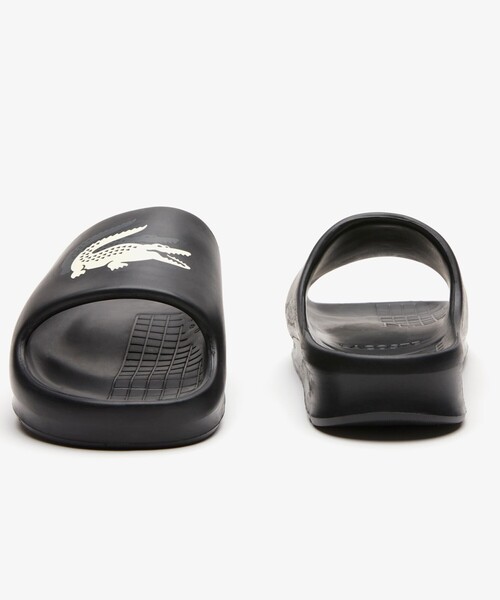 LACOSTE（ラコステ）の「メンズ SERVE SLIDE 2.0 223 1 CMA（サンダル・メンズ・ブラック×ホワイト/グリーン・28.0cm/25.0cm/26.5cm/27.0cm）」の10枚目の写真