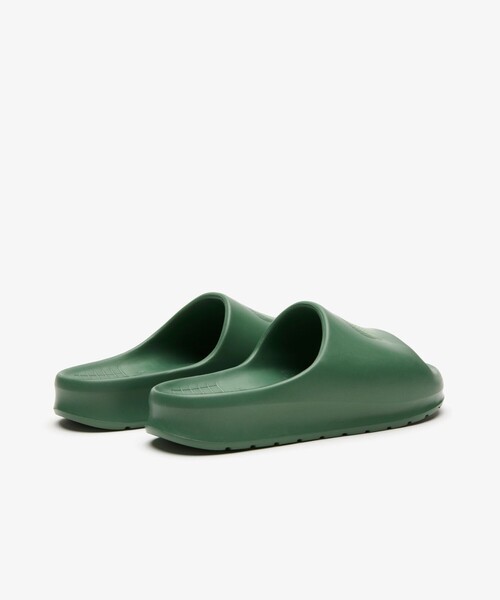 LACOSTE（ラコステ）の「メンズ SERVE SLIDE 2.0 223 1 CMA（サンダル・メンズ・ブラック×ホワイト/グリーン・28.0cm/25.0cm/26.5cm/27.0cm）」の6枚目の写真