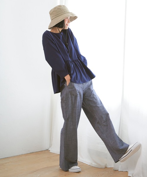 LBC（エルビーシー）の「ベンチレーションサファリハット（ハット・レディース・オリーブ/ブラック/ベージュ/ネイビー/グリーン/マスタード・FREE）」の10枚目の写真