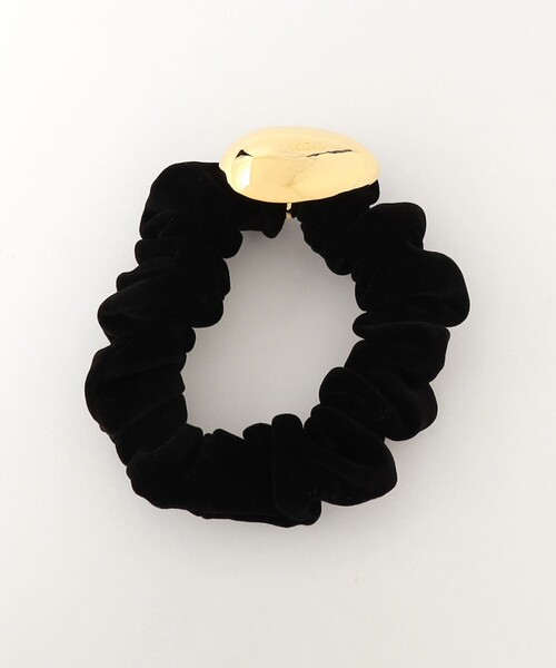 LETICIA（レチシア）の「＜LETICIA＞エッグ ベルベット シュシュ（ヘアゴム・レディース・ブラック・FREE）」の5枚目の写真