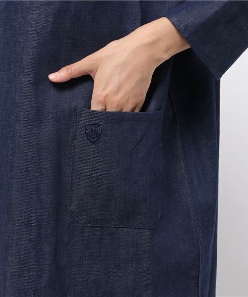 ORCIVAL(オーシバル)の「ORCIVAL / デニムワンピース (ワンピース・レディース・インディゴブルー・1)」の8枚目の写真