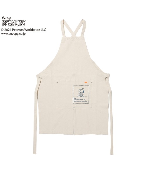 PEANUTS x STUDIO SEVEN エプロン PEANUTS x STUDIO SEVEN Cotton Apron【STUDIOSEVEN/スタジオセブン