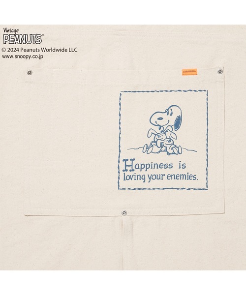 PEANUTS x STUDIO SEVEN エプロン PEANUTS x STUDIO SEVEN Cotton Apron【STUDIOSEVEN/スタジオセブン