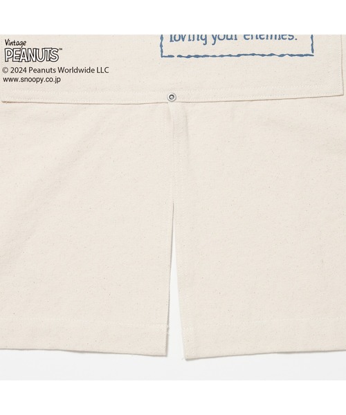 PEANUTS x STUDIO SEVEN Cotton Apron【STUDIOSEVEN/スタジオセブン
