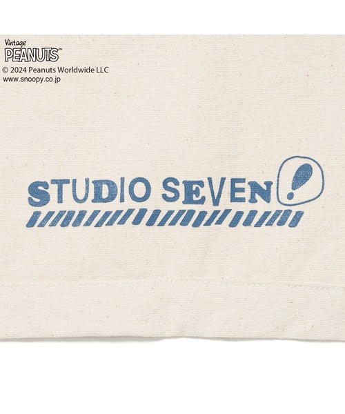 PEANUTS x STUDIO SEVEN Cotton Apron【STUDIOSEVEN/スタジオセブン】