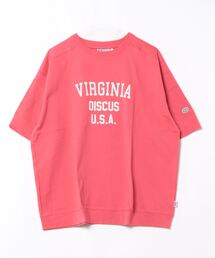 【DISCUS/ディスカス】 ヘビーウェイト オーバーサイズ カレッジプリントTシャツ