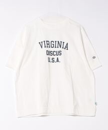 【DISCUS/ディスカス】 ヘビーウェイト オーバーサイズ カレッジプリントTシャツ