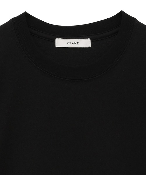 CLANE(クラネ)の「NEW BASIC TEE(Tシャツ/カットソー・レディース・ホワイト/ブラック・2/1)」の16枚目の写真