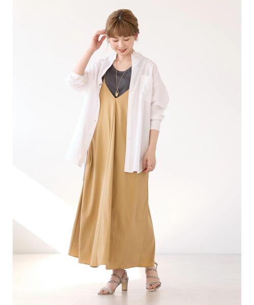 AMERICAN HOLIC(アメリカンホリック)の「UVカット加工バックタックシャツチュニック(シャツ/ブラウス・レディース・サックスブルー系3/グリーン系その他3/ピンク/オフホワイト/サックスブルー・M/L)」の20枚目の写真