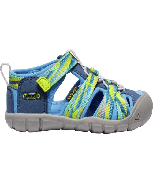 KEEN(キーン)の「SEACAMP II CNX / シーキャンプ ツー シーエヌエックス / キッズ サンダル(サンダル・キッズ・ライトインディゴブルー・14.5cm/13.5cm/12.5cm/11.5cm)」の1枚目の写真
