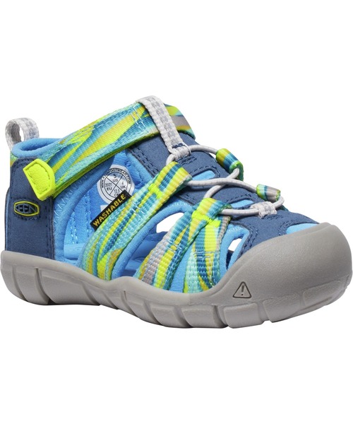 KEEN(キーン)の「SEACAMP II CNX / シーキャンプ ツー シーエヌエックス / キッズ サンダル(サンダル・キッズ・ライトインディゴブルー・14.5cm/13.5cm/12.5cm/11.5cm)」の5枚目の写真