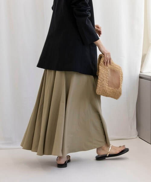 ヴィンテージタフタマチ入りマキシスカート（スカート）｜NOLLEY'S