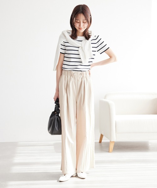 セール】ウエストドロストコードイージーパンツ（その他パンツ）｜ROPE
