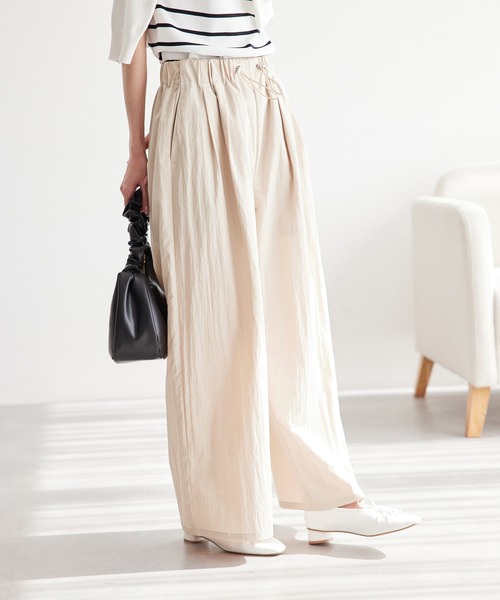 セール】ウエストドロストコードイージーパンツ（その他パンツ）｜ROPE