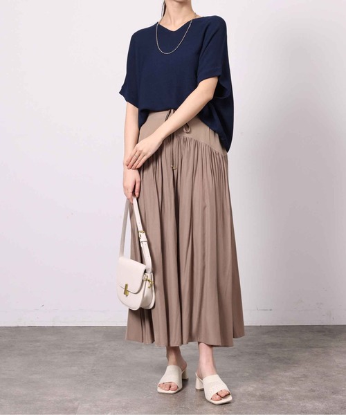 Chez toi（シェトワ）の「柄編みニットミュール（サンダル・レディース・ブラック/ブラウン/アイボリー・S/M/L）」の14枚目の写真