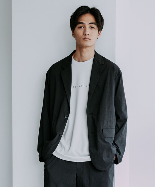 グリーンレーベルリラクシング× SOLOTEX✨ジャケット　ストレッチ ソロテックス 2ボタン リラックス ジャケット ‐セットアップ対応‐