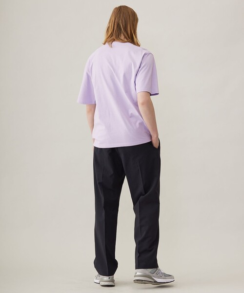 UNFILO(アンフィーロ)の「ベーシックTEE(Tシャツ/カットソー・メンズ・ブルー系/ブラック系/ネイビー系1/ダルブルー系1/パープル系/ホワイト系・SMALL/MEDIUM/LARGE/X-LARGE)」の21枚目の写真
