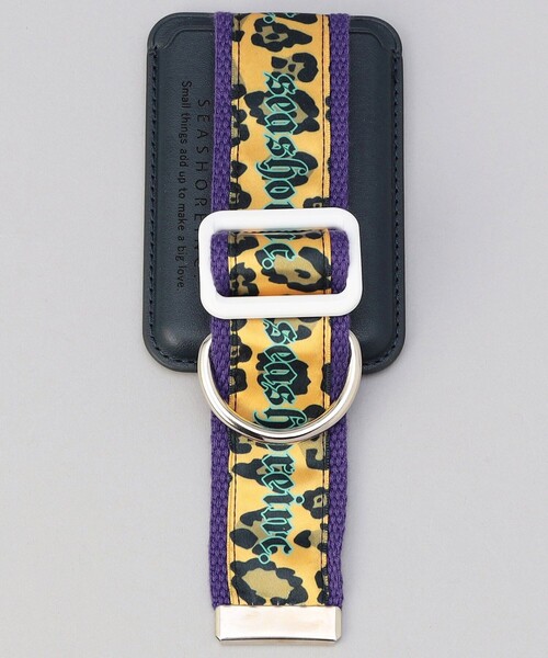 FREAK'S STORE(フリークスストア)の「SEASHORE INC./シーショアインク 限定展開 MAG Card Holder print / マグネット カードホルダー(スマホケース/カバー・メンズ・グリーン/オレンジ/ピンク/ネイビー/ブラック/チャコールグレー・フリ-)」の4枚目の写真