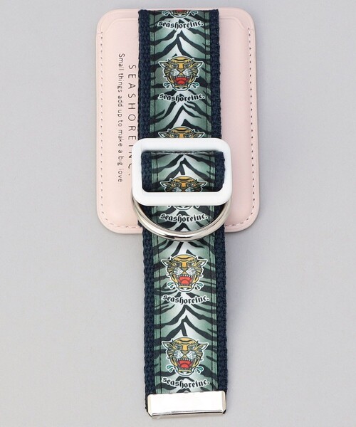 FREAK'S STORE(フリークスストア)の「SEASHORE INC./シーショアインク 限定展開 MAG Card Holder print / マグネット カードホルダー(スマホケース/カバー・メンズ・グリーン/オレンジ/ピンク/ネイビー/ブラック/チャコールグレー・フリ-)」の5枚目の写真