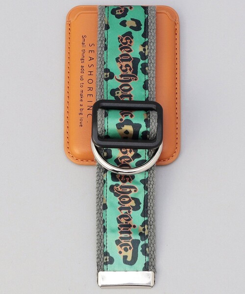 FREAK'S STORE(フリークスストア)の「SEASHORE INC./シーショアインク 限定展開 MAG Card Holder print / マグネット カードホルダー(スマホケース/カバー・メンズ・グリーン/オレンジ/ピンク/ネイビー/ブラック/チャコールグレー・フリ-)」の6枚目の写真