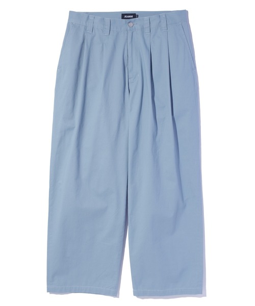 XLARGE（エクストララージ）の「2TUCK CHINO PANTS（チノパンツ・メンズ・ライトブルー/ブラック/ライトグリーン・36inch/34inch/32inch/30inch）」の7枚目の写真