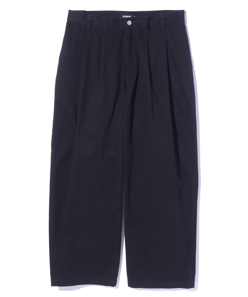 XLARGE（エクストララージ）の「2TUCK CHINO PANTS（チノパンツ・メンズ・ライトブルー/ブラック/ライトグリーン・36inch/34inch/32inch/30inch）」の8枚目の写真