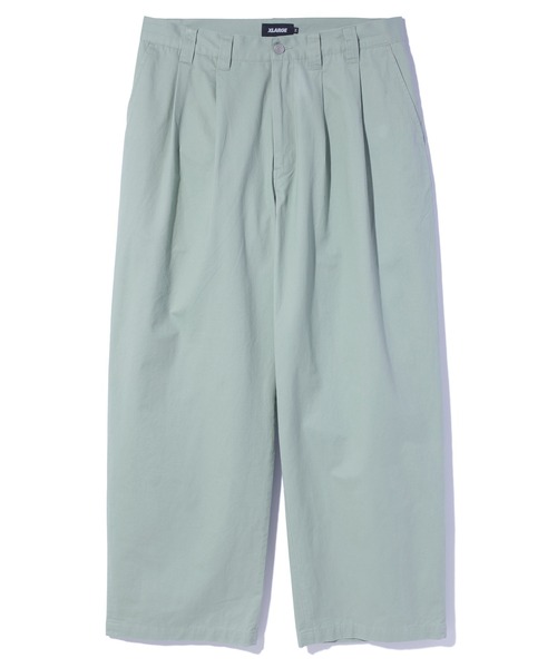 XLARGE（エクストララージ）の「2TUCK CHINO PANTS（チノパンツ・メンズ・ライトブルー/ブラック/ライトグリーン・36inch/34inch/32inch/30inch）」の9枚目の写真