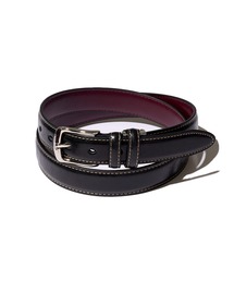 【ON/OFF兼用】フェザーイタリアンレザーベルト