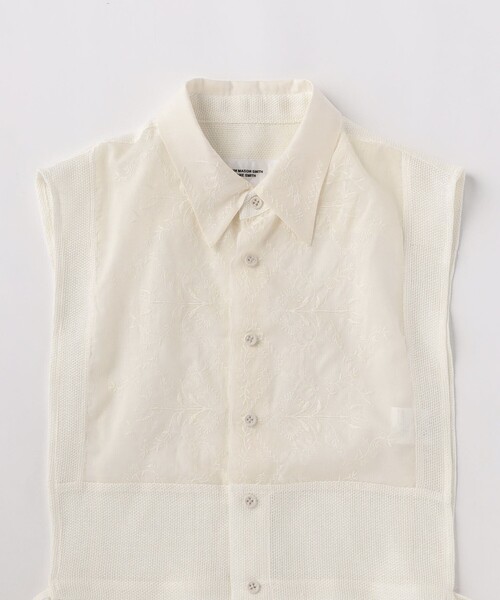 JANE SMITH / JOHN SMITH（ジェーンスミスジョンスミス）の「＜JANE SMITH＞メッシュ ビブス（ベスト・レディース・オフホワイト・L）」の3枚目の写真