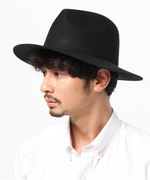 WEGO（ウィゴー）の「WEGO/ ワイドブリムハット（ハット・メンズ・ブラック/カーキ/キャメル/グレー・FREE）」の5枚目の写真